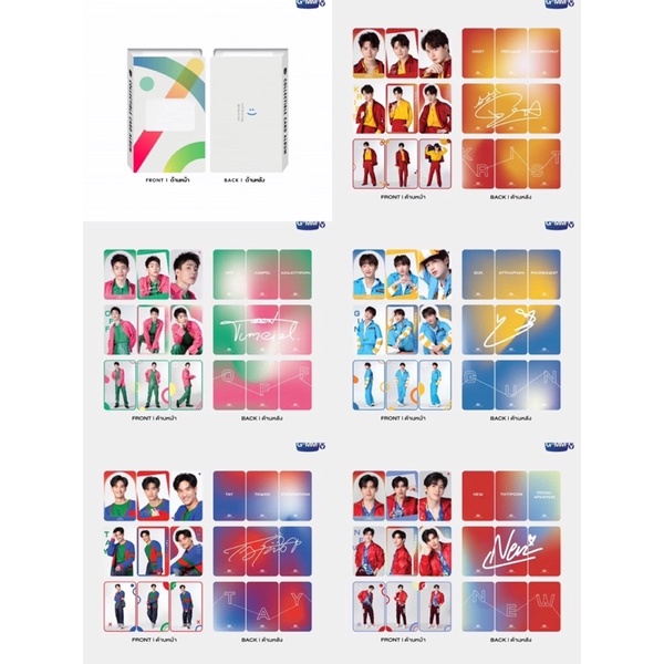 （部份現貨）GMMTV -KRIST、OFF、GUN、BRIGHT、WIN、DEW、OHM、NANON等小卡 、收藏卡冊