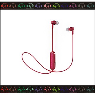 現貨🔥 弘達影音多媒體 audio-technica鐵三角 ATH-CK150BT 藍芽耳道式耳機 紅色