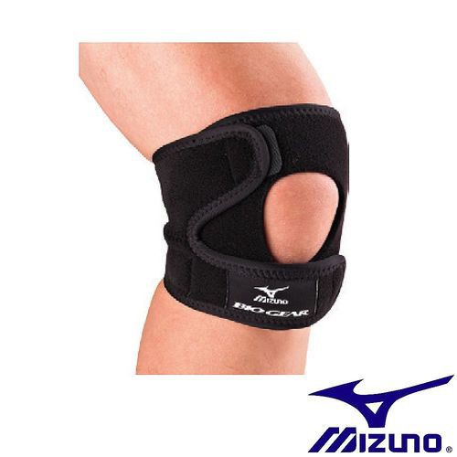 *世偉運動精品* MIZUNO K2TJ5A0203  BIO GEAR 立體剪裁 競技馬拉松專用可調式護膝含髕骨加壓墊