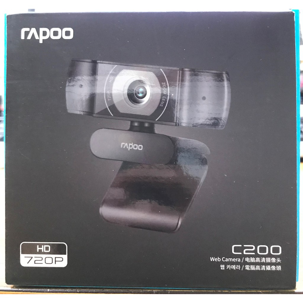 點子電腦☆北投◎現貨 Rapoo 雷柏 C200 webcam 720p 網路視訊攝影機 攝像頭 鏡頭 700元