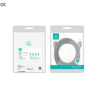 DC【USAMS】現貨 高清 HDMI線 4K HDMI 延長線 純銅鍍金 電視線 影音傳輸線 2米 編織線