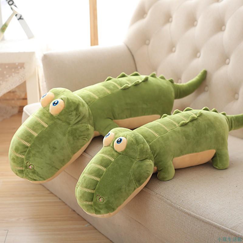 桃園現貨免運 軟體趴趴鱷魚公仔抱枕毛絨玩具布娃娃大鱷魚枕頭羽絨棉玩偶