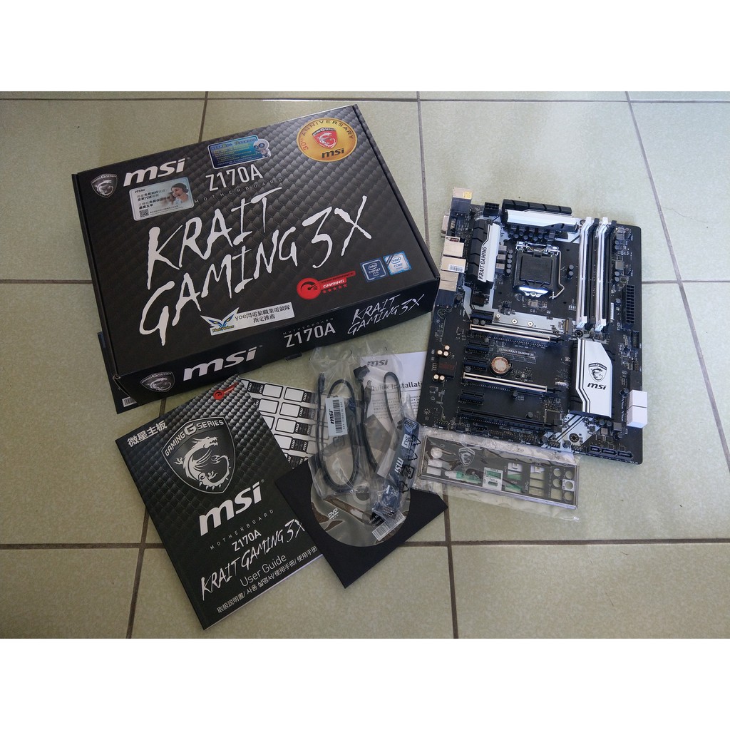 微星 Z170A KRAIT GAMING 3X 主機板