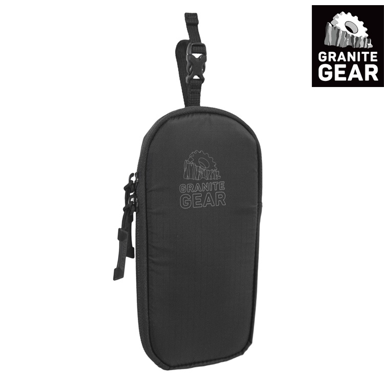Granite Gear 1000152 Add-on Pocket 拉鍊式多功能口袋收納包 / 黑色