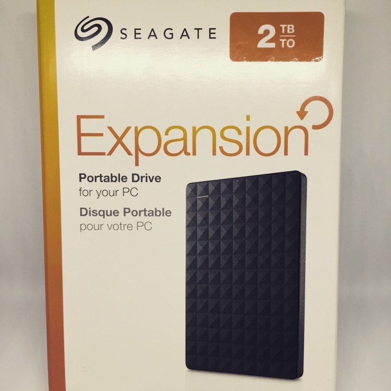 Seagate新黑鑽 2T 行動硬碟送黑色保護殼