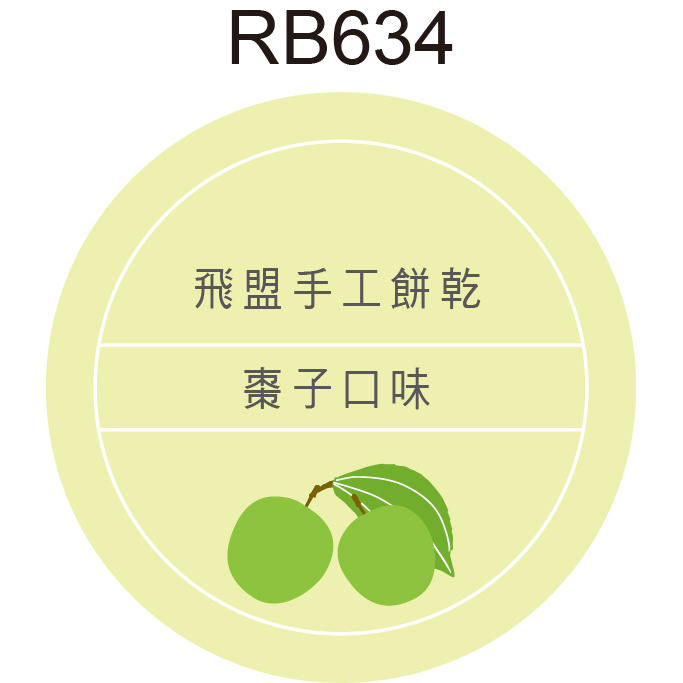 圓形貼紙 RB634 棗子 產品貼紙 水果貼紙 品名貼紙 口味貼紙 促銷貼紙 [ 飛盟廣告 設計印刷 ]