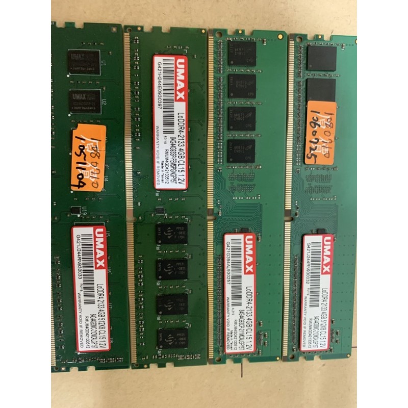 UMAX DDR4 2133 4G記憶體