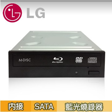 【DVD/BD 光碟燒錄機】LG樂金 16X內接式BDXL藍光燒錄光碟機 (WH16NS58D)
