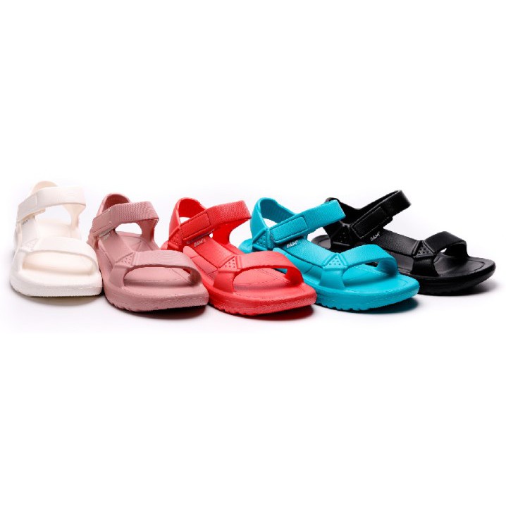 母子鱷魚 BCU5561極輕量舒適減壓休閒氣墊純色系造型涼鞋