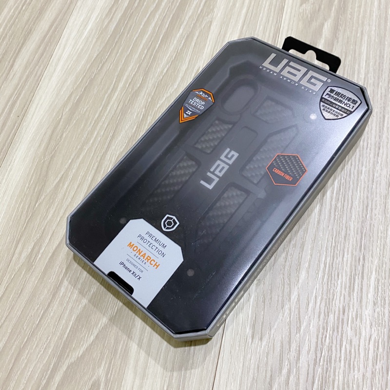 ❗️二手❗️UAG iPhone X 頂級版耐衝擊保護殼-碳黑