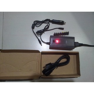 ~~~全新車用家用 LED顯示 萬能筆電專用變壓器 12V~24V 附34種轉頭
