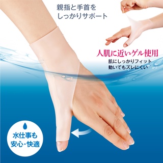 Alphax 凝膠 拇指手腕彈力護套 日本製 男女兼用 左右兼用