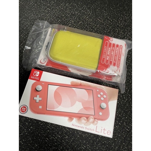 Switch lite 珊瑚色 全新 台灣公司貨 尾牙抽到 面交價4500