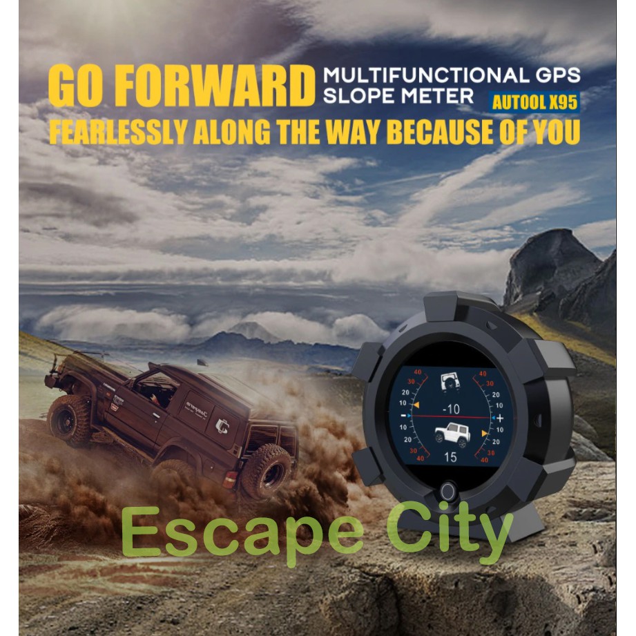 車用戶外越野水平儀傾斜儀坡度儀 蝦皮購物