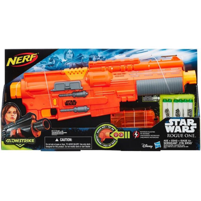 NERF  STAR WARS 星際大戰 反抗軍 JYN ERSO Rogue One 電動聲光射擊器