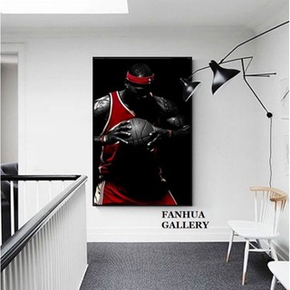 C - R - A - Z - Y - T - O - W - N NBA籃球明星掛畫科比喬丹詹姆斯史蒂芬庫里裝飾畫收藏