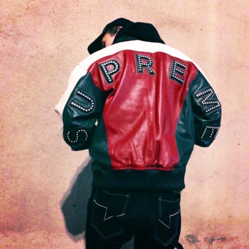 supreme studded jacket