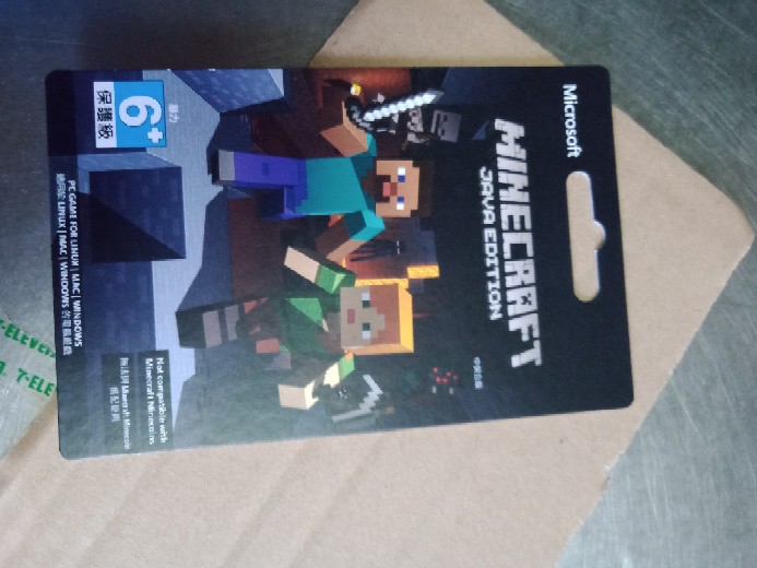 Mojang Pc遊戲麥塊當個創世神minecraft 我的世界下載版序號卡實體卡win10 魔力電玩 蝦皮購物
