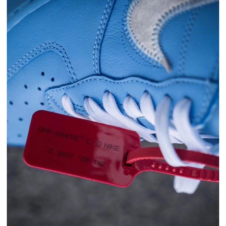 nike air force 1 university blue off white
