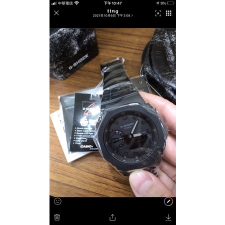 出售全新GSHOCK（全黑）型號GA-2100-1A1