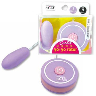 日本原裝情趣用品成人專區日本MODE yo-yo rotor可愛造型跳蛋(紫)