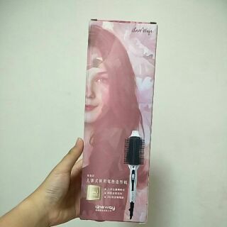 羅崴詩 九排式兩用電熱造型梳