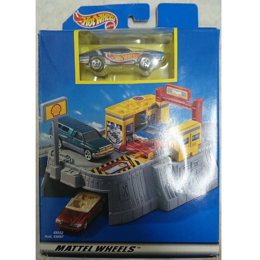 hot wheels gas station