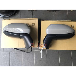 SL光電精品~TOYOTA 2017 SIENTA 原廠電動收折後視鏡+原廠開關 總成替換式 原廠部品 原廠零件
