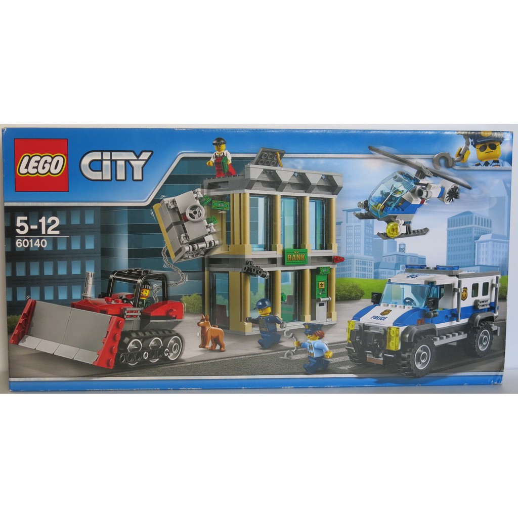 {野孩子}LEGO 樂高 CITY 城市系列 Bulldozer Break-In 推土機搶銀行  60140