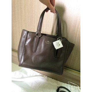 全新 coach 精品 手提包 斜揹包 牛皮 皮質 質感 兩用包