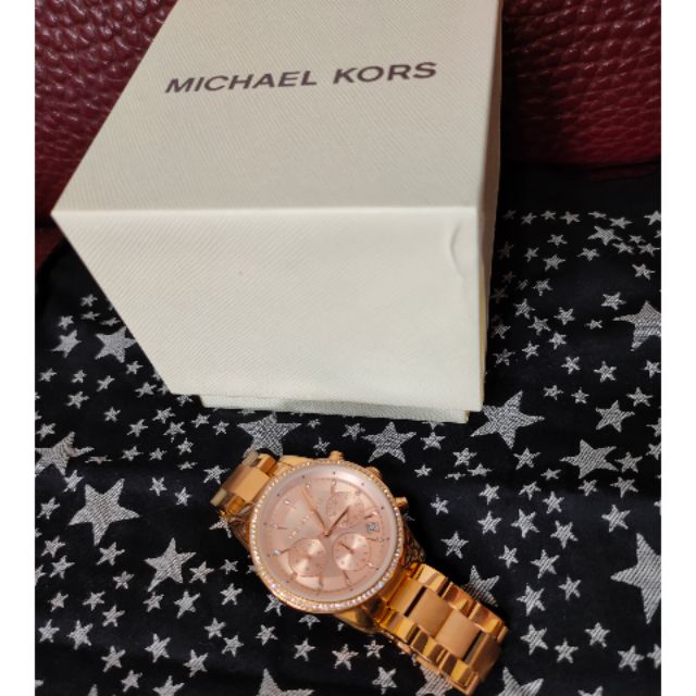 MK Michael Kors 
MK6357 水鑽鋼帶手錶