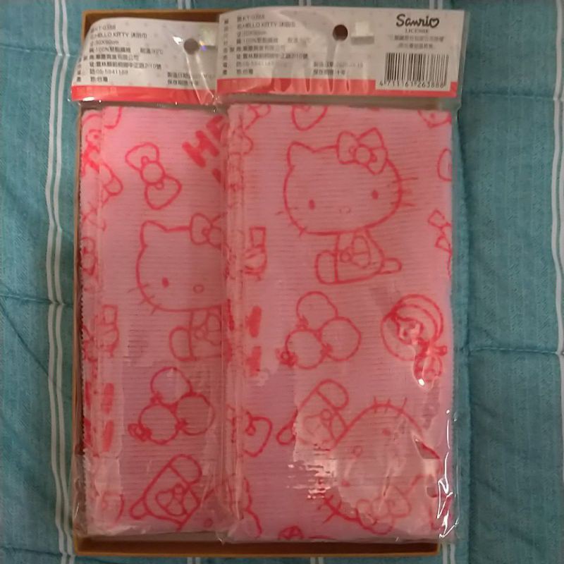 Hello Kitty 沐浴巾-粉KT-0388(2條)