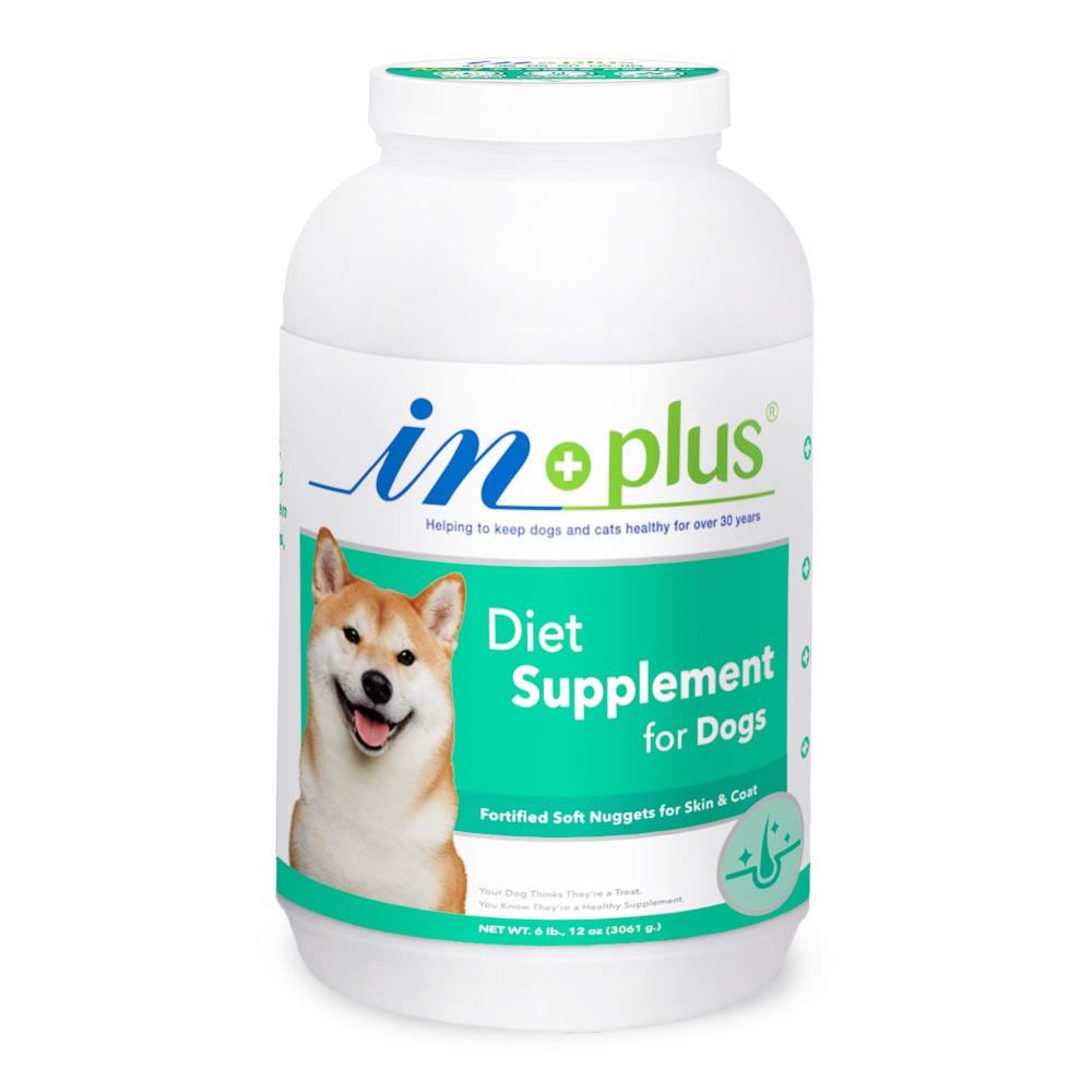 【IN-Plus】 皮毛保健-超濃縮卵磷脂犬用(大) 6.75 磅 (基礎毛髮養護適用)