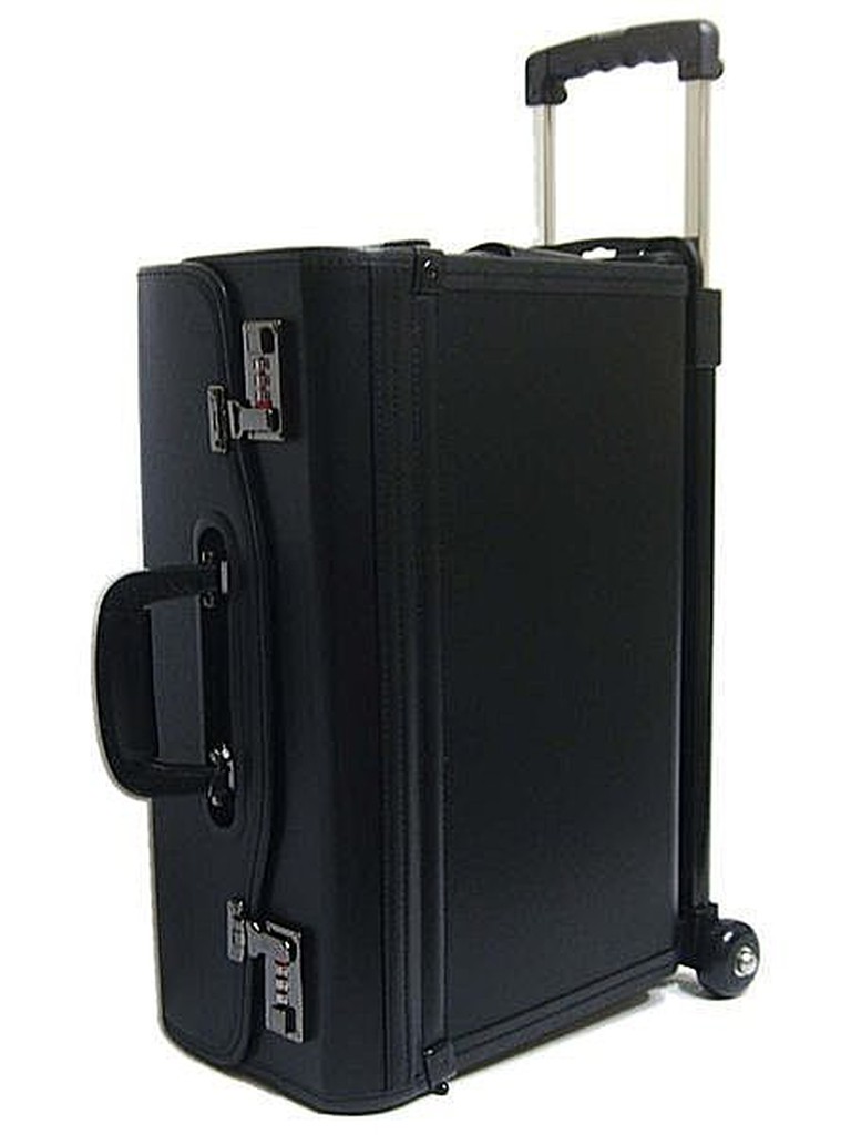 《葳爾登》經典17吋登機箱硬殼電腦包行李箱會計師公事包化妝箱工具箱空少旅行箱1049.
