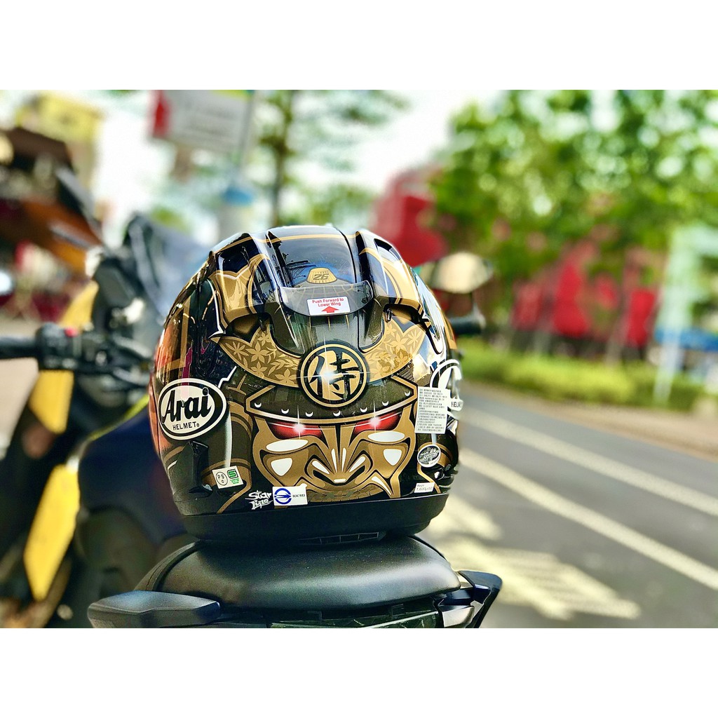 Np Helmet 預購 Arai Rx7x Pedrosa 侍spirit 金全罩安全帽 蝦皮購物