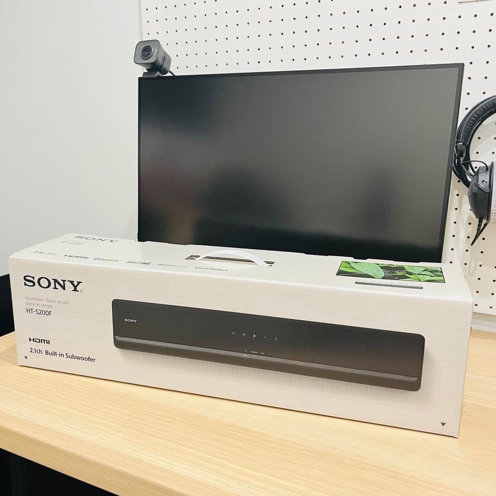 全新SONY Soundbar HT-S200F 2.1 聲道單件式環繞音響聲霸 Dolby arc