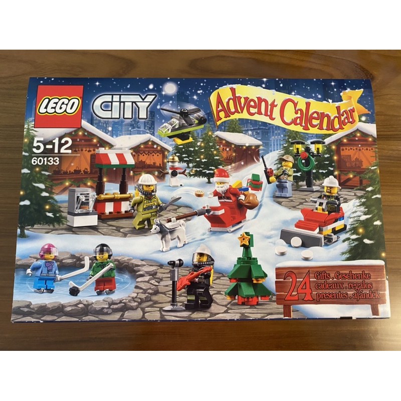 有現貨Lego 60133 聖誕月曆 CITY系列 全新未拆