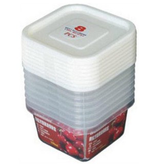 聯府 KEYWAY 青松方型微波保鮮盒(8入) 食物盒/保鮮盒 GIS150