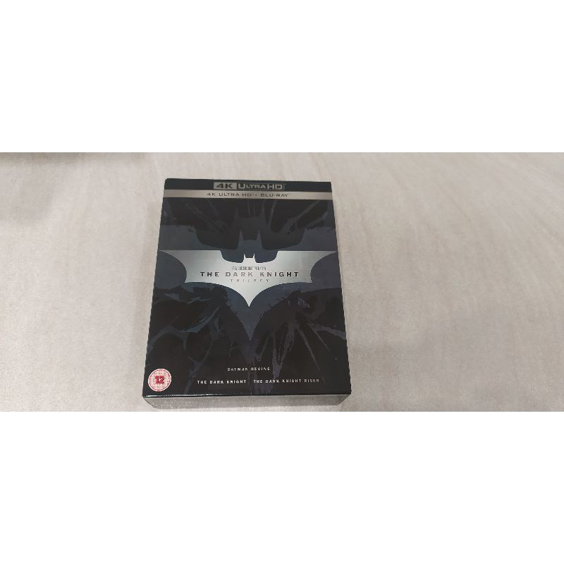 蝙蝠俠 黑暗騎士傳奇三部曲4K UHD+BD九碟套裝版(台灣繁中字幕)