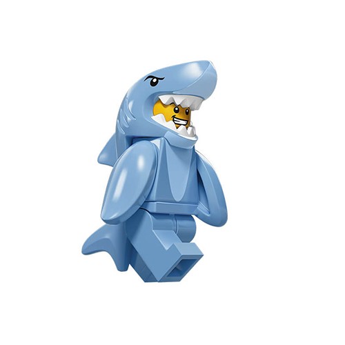 【佳樂】LEGO 樂高 71011 minifigures 第15代 13號 鯊魚人 鯊魚裝 Shark Suit Gu