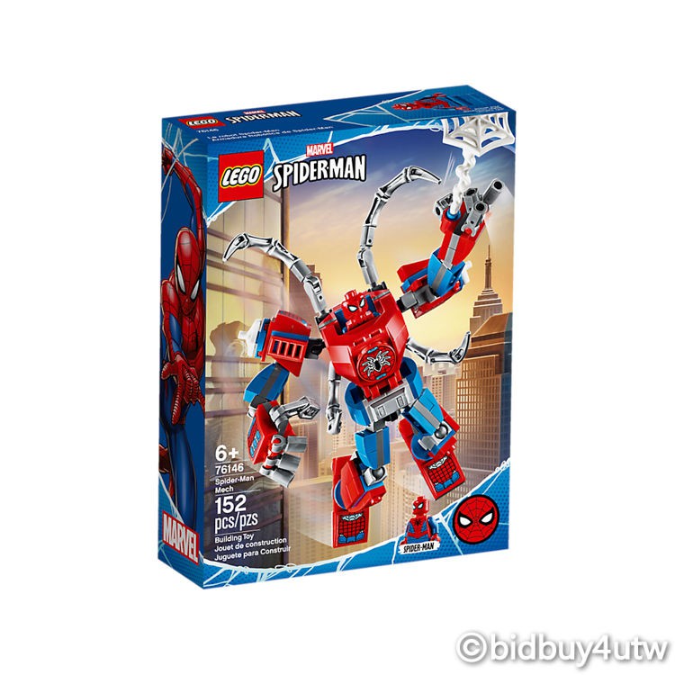 LEGO 76146 Spider-Man Mech 超級英雄系列【必買站】樂高盒組