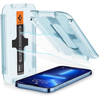 SPIGEN 韓國 SGP iPhone 15 14 mini 13 12 Pro Max EZ Fit 滿版鋼化玻璃貼