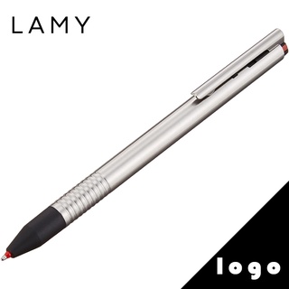 LAMY logo連環系列 405 三色原子筆 銀