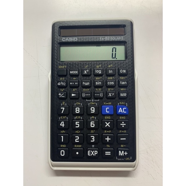 【二手】CASIO fx-82 SOLAR II 計算機 國家考試專用 太陽能供電