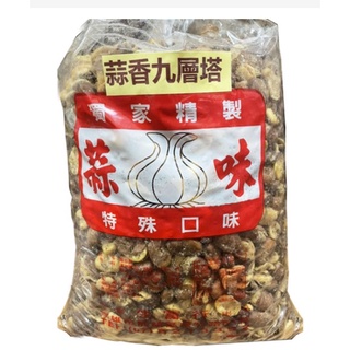 生富行 獨家精製 素食 蒜香九層塔 原味 蠶豆 蠶豆酥 3公斤