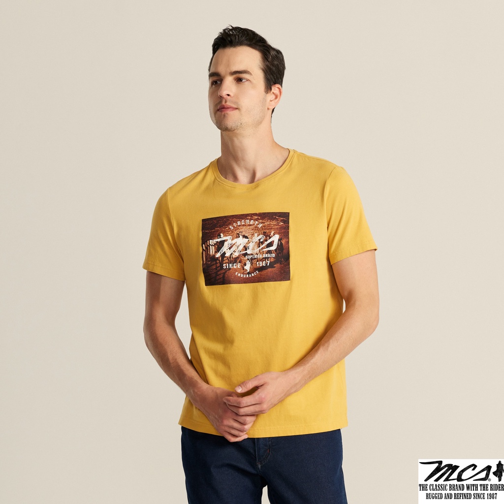 MCS (Marlboro Classics) 短袖T恤男裝M12114T3670B5 | 蝦皮購物