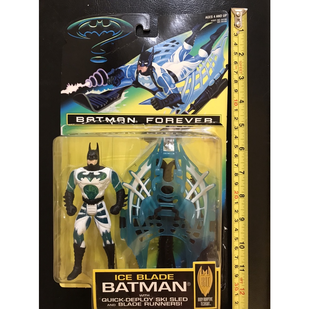 二手 絕版 稀有1995.Kenner 蝙蝠俠 BATMAN FOREVER (ICE BLADE BATMAN )