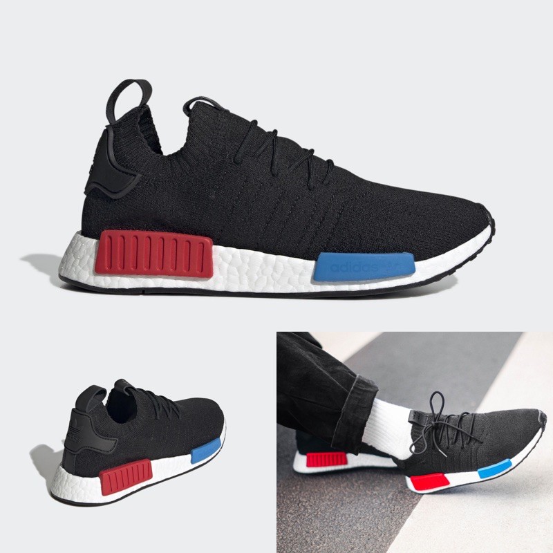 Quality Sneakers - Adidas NMD R1 PK 黑藍紅 初代 配色 襪套 五周年 GZ0066