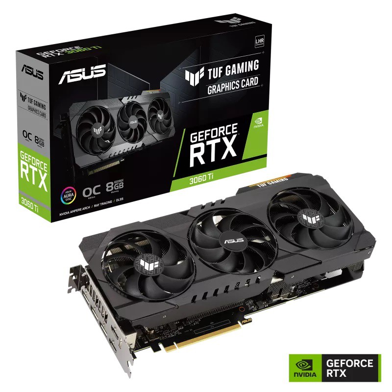 華碩 TUF-RTX3060TI-O8GD6X-GAMING 現貨 廠商直送