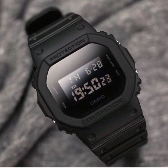 【無限精品 REMIX】G SHOCK 全黑經典款 DW-5600BB-1